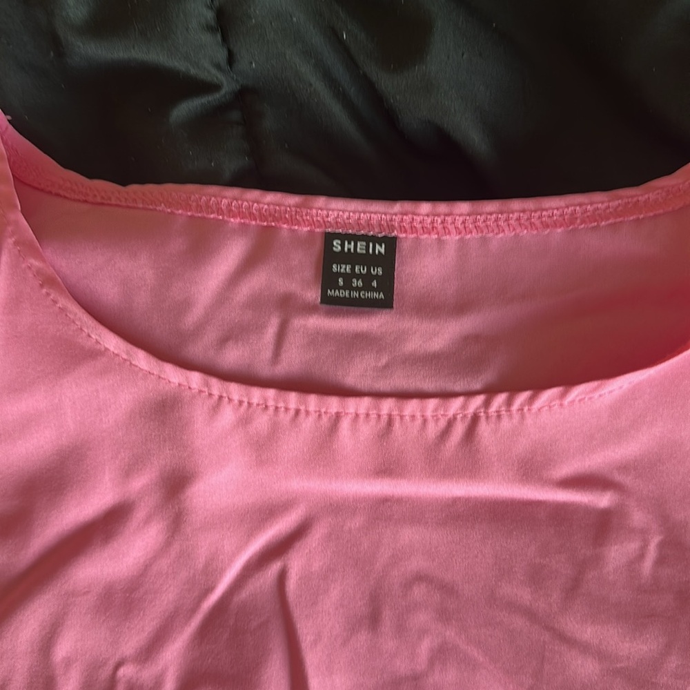 Pink Ruffle Sleeve Top - Picture 2 of 4